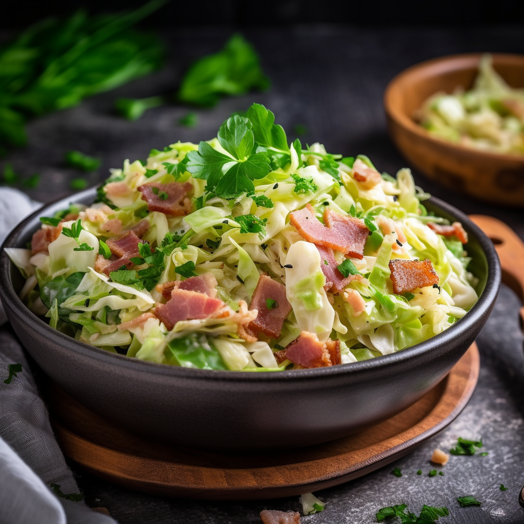 Keto Cabbage Salad Recipe
