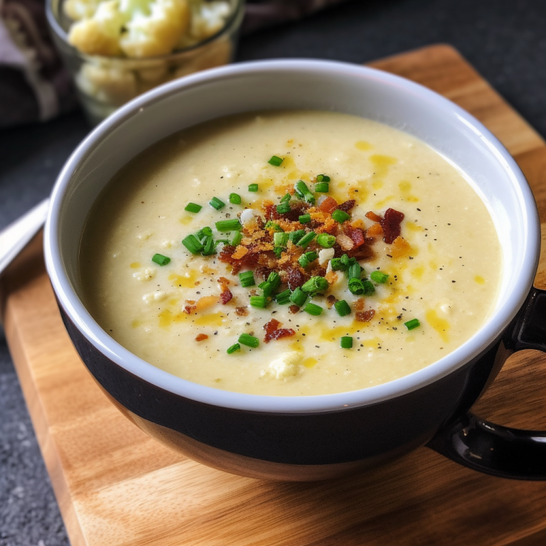 Keto Cauliflower Soup Recipe Recipe