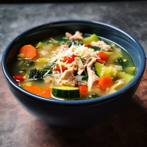 Keto Chicken and Vegetable Soup Recipe Recipe