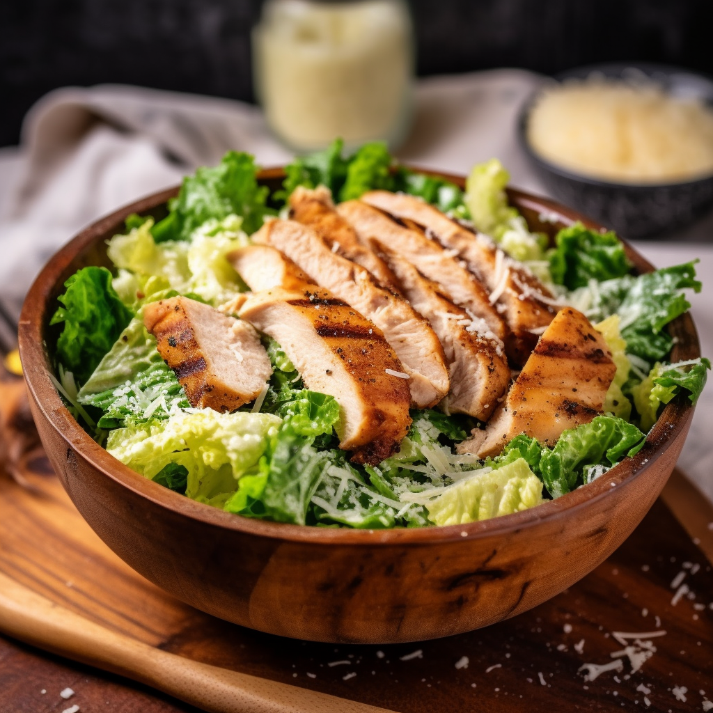 Keto Chicken Caesar Salad Recipe