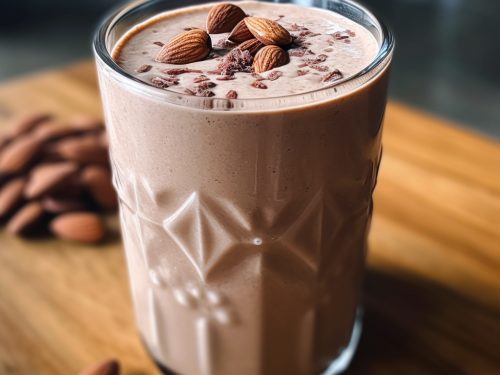 Keto Chocolate Almond Butter Smoothie