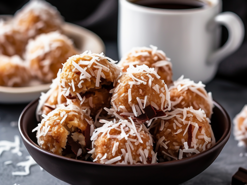 Keto Chocolate Coconut Balls Recipe
