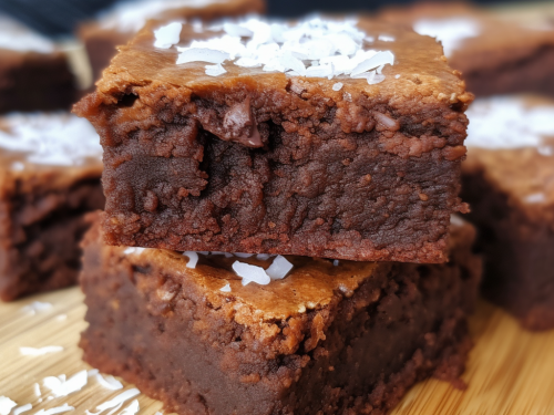 Keto Coconut Flour Brownies Recipe