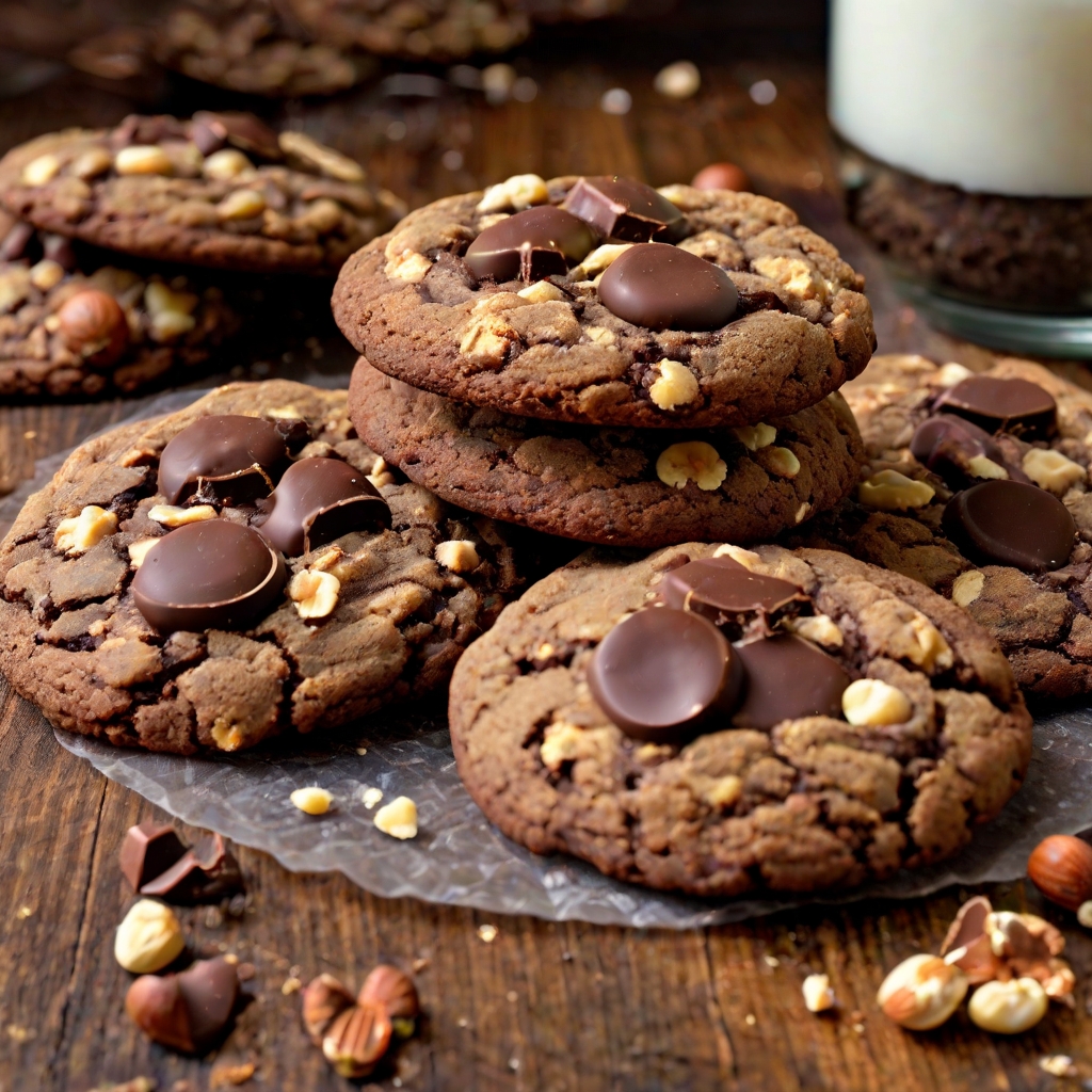 Keto Hazelnut Chocolate Cookie
