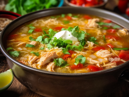 Keto Mexican Chicken Soup Recipe