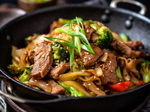 Keto Pork Stir-Fry Recipe