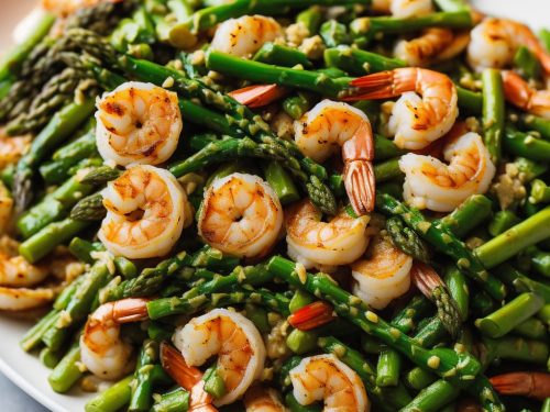 Keto Shrimp and Asparagus Stir-Fry Recipe