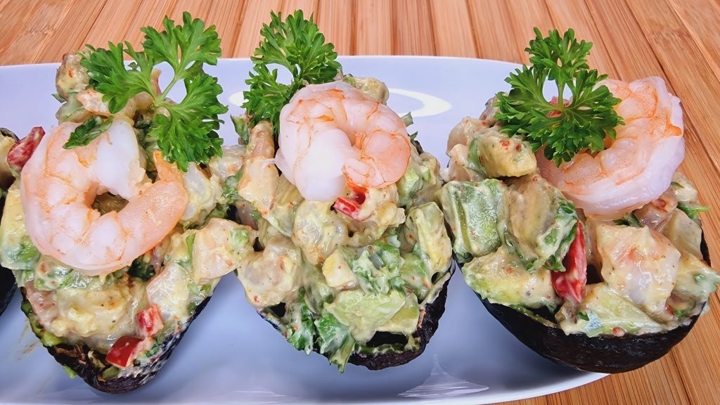 Keto Shrimp and Avocado Salad Recipe