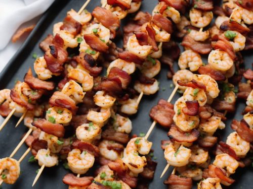 Keto Shrimp and Bacon Skewers Recipe