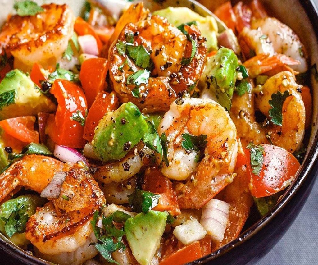 Keto Shrimp and Tomato Skillet Recipe