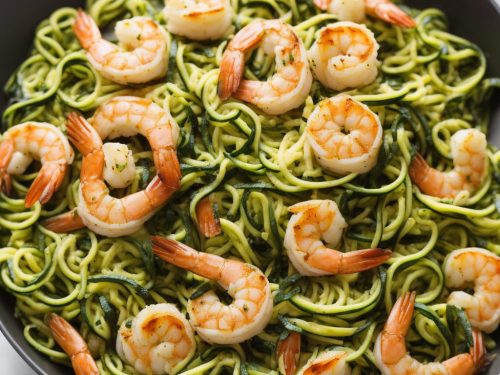 Keto Shrimp and Zucchini Noodles Recipe
