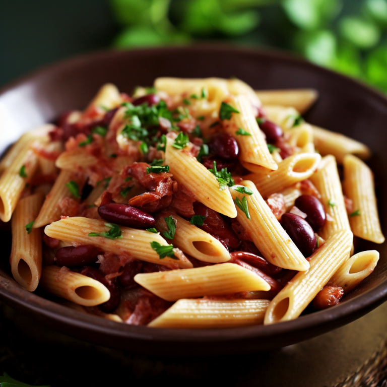 Kidney Bean Pasta Recipe Recipe