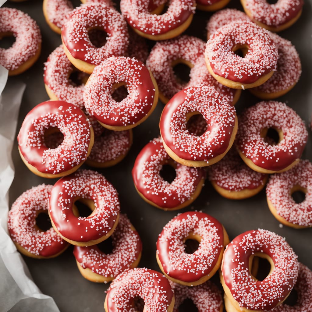 Krispy Kreme Raspberry Filled Donuts