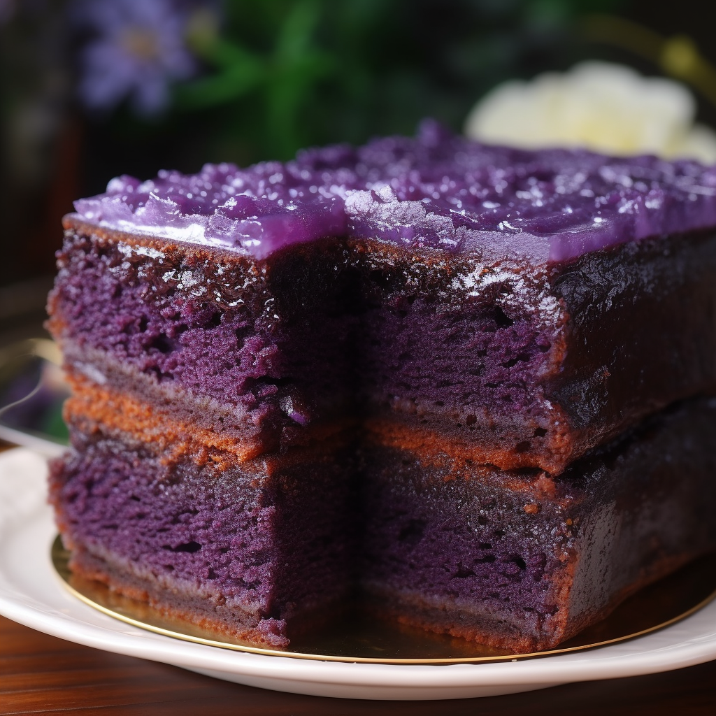 Purple Ombre Mini Cakes - Glorious Treats