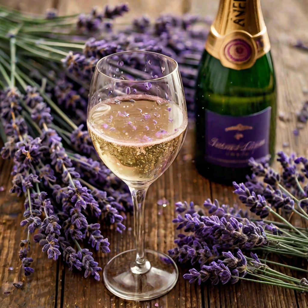 Lavender Champagne Cocktail Recipe