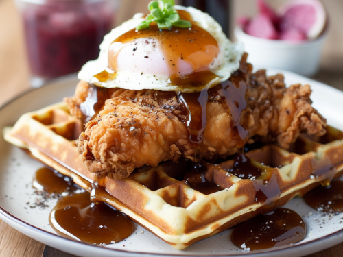 Le Peep's Chicken and Waffles Recipe