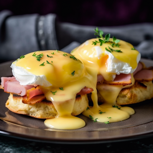 Le Peep's Eggs Benedict Recipe