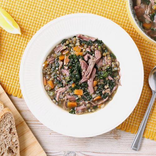 Leftover Lamb and Lentil Soup Recipe Recipe