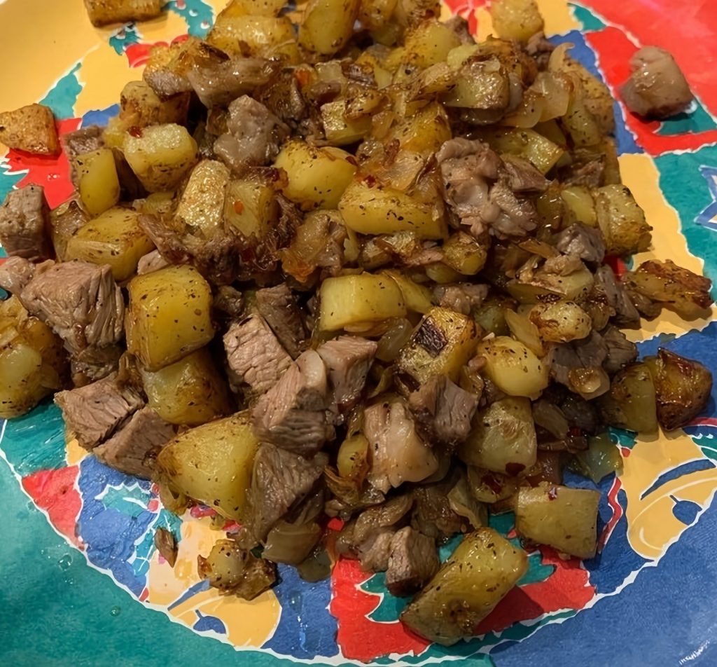 Leftover Lamb Hash Recipe