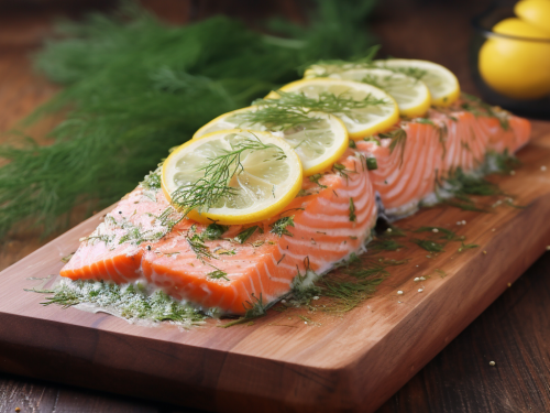 Lemon and Dill Baked Salmon Recipe