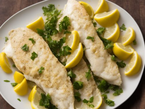 Lemon Butter Flounder Recipe