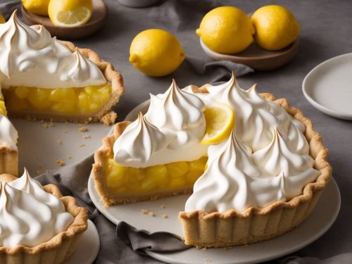 Lemon Meringue Fruit Pie