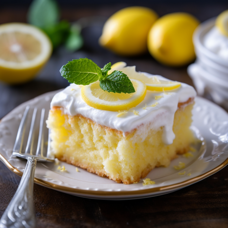 Lemon Poke Cake Recipe Recipe | Recipes.net