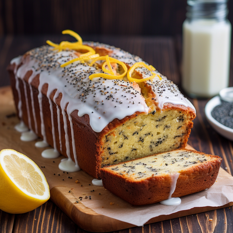 Lemon Poppy Seed Breakfast Bread Recipe