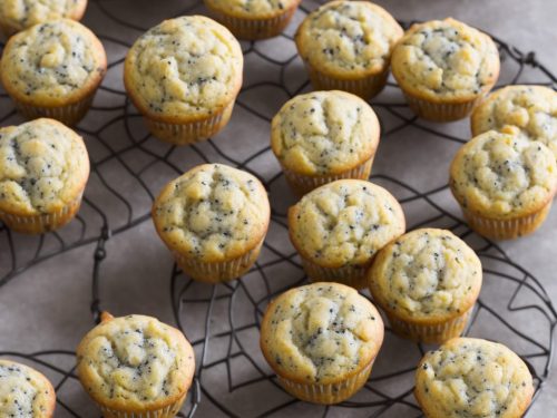 Lemon Poppy Seed Mini Muffins Recipe