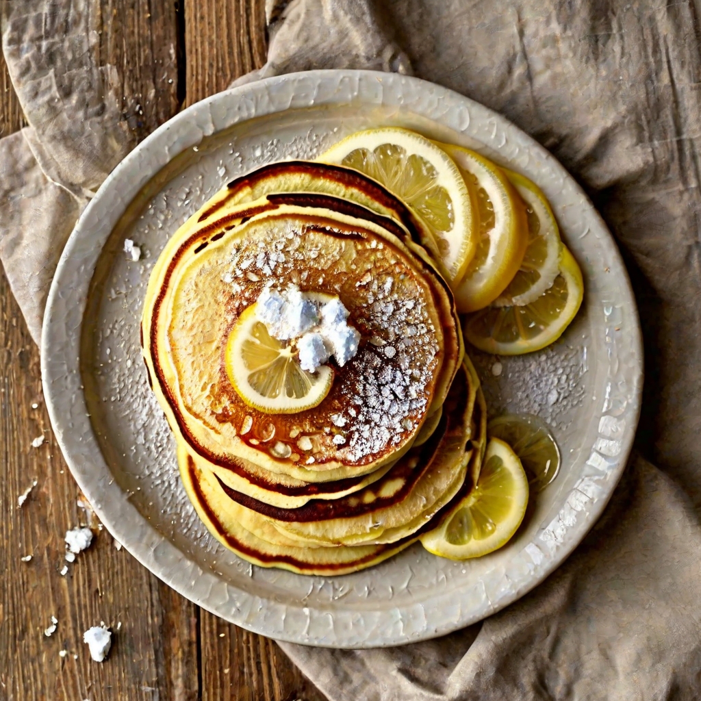 Lemon Ricotta Pancakes Recipe