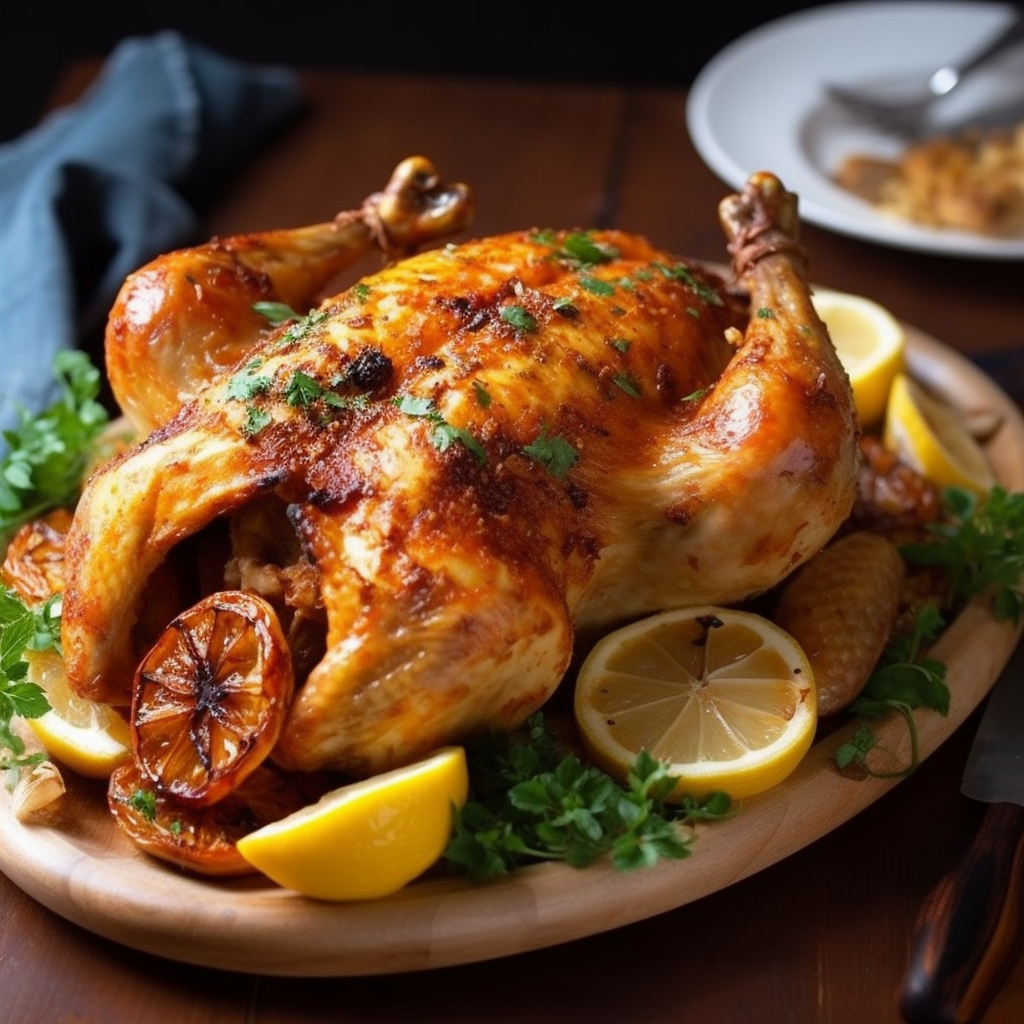 Lemon Roast Chicken Recipe