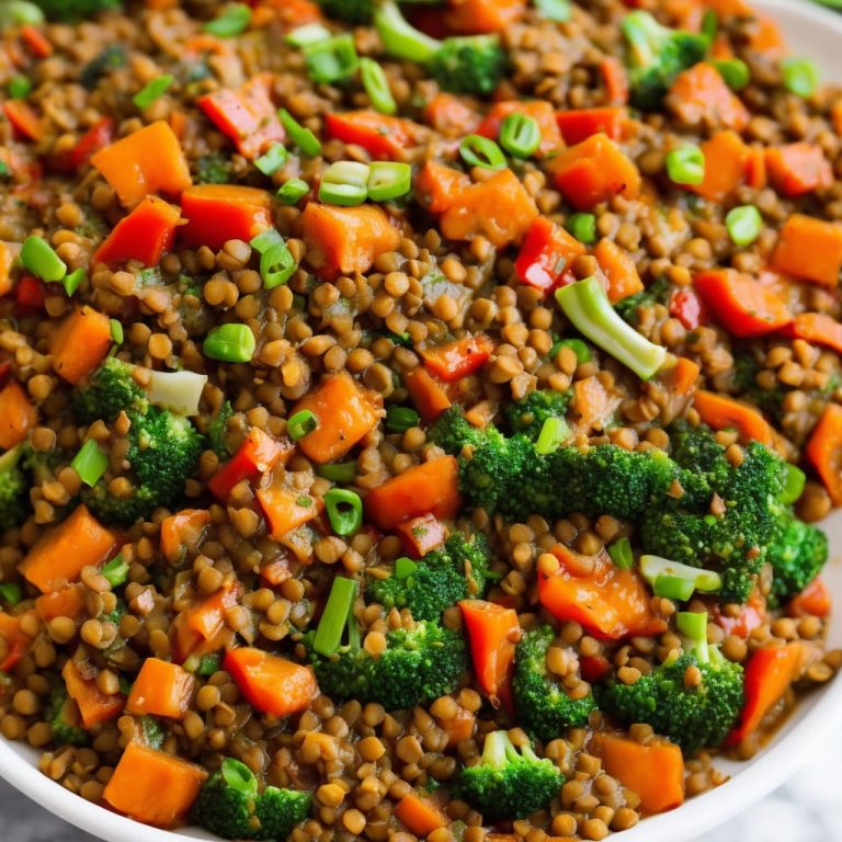 Lentil and Vegetable Stir-Fry Recipe | Recipes.net