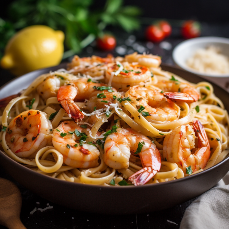 Linguine with Shrimp Scampi Recipe Recipe