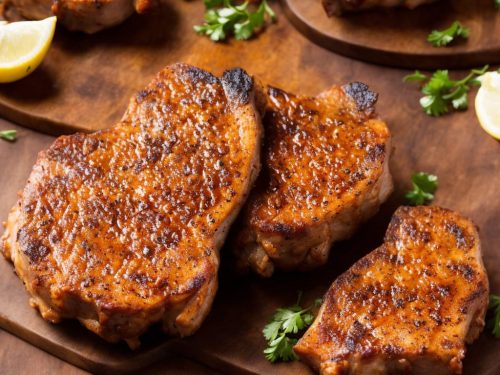 LongHorn Steakhouse Cowboy Pork Chops Recipe