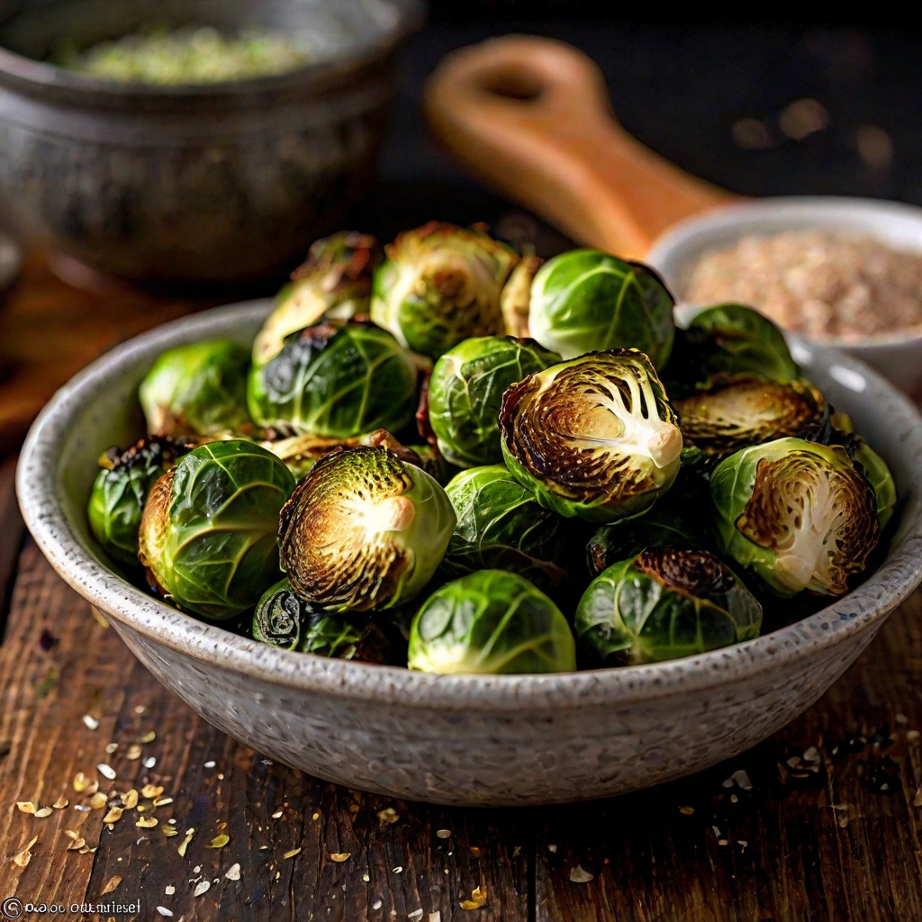 Low Carb Air Fryer Brussels Sprouts Recipe