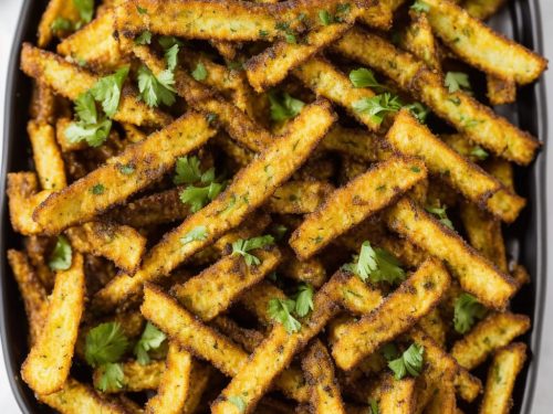 Low Carb Air Fryer Zucchini Fries Recipe