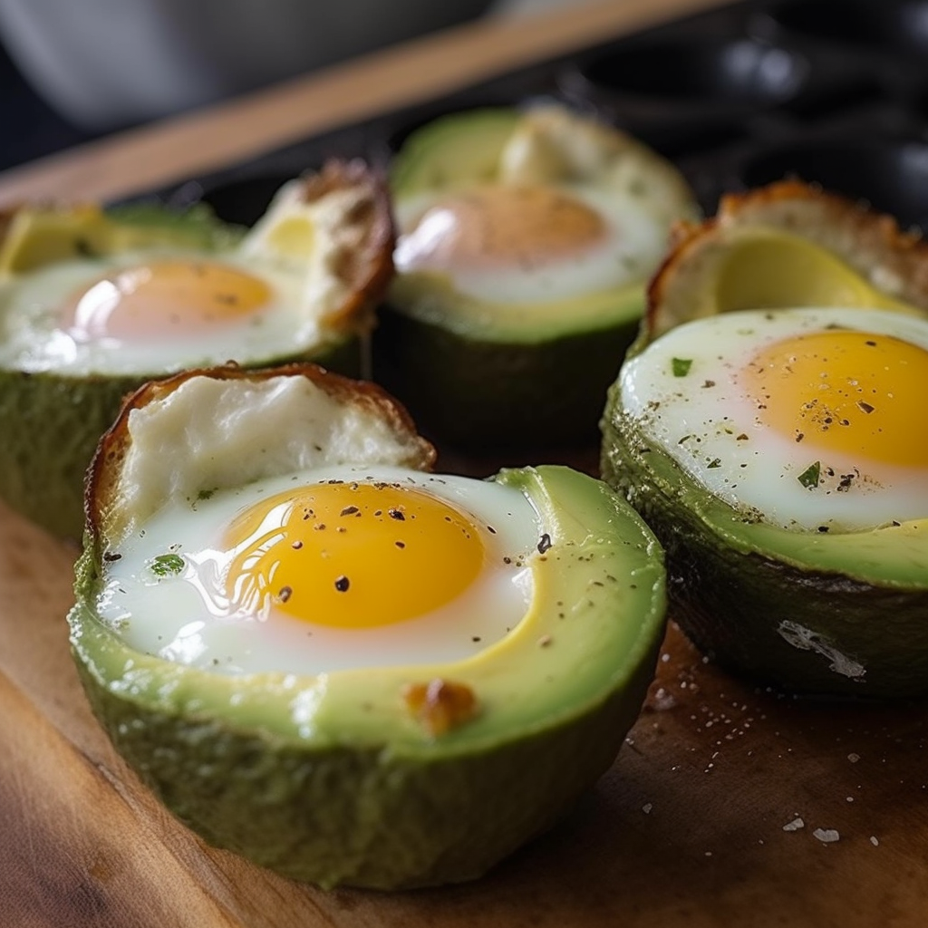 Low Carb Avocado Egg Cups Recipe