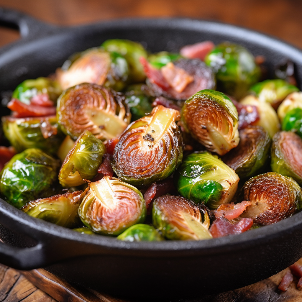 Low Carb Baked Brussels Sprouts Recipe
