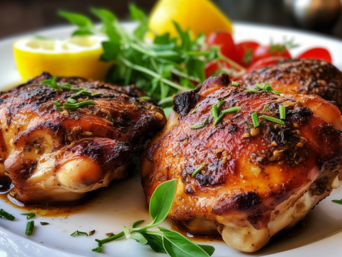 Low Carb Baked Chicken Thighs Recipe