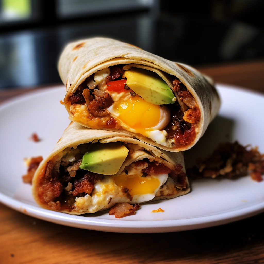 Low Carb Breakfast Burrito Recipe