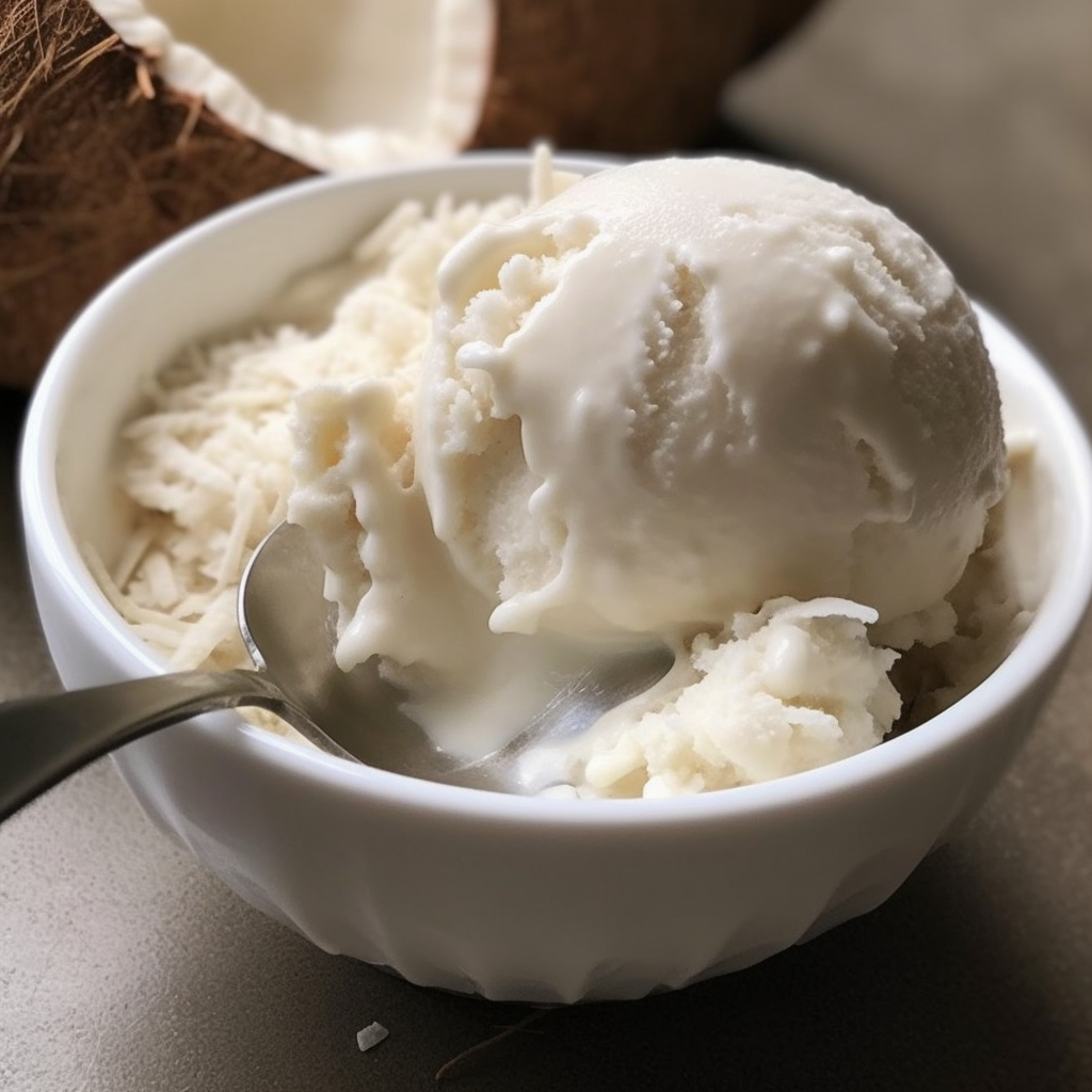 Low Carb Coconut Ice Cream Recipe