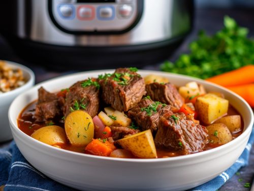 Low Carb Instant Pot Beef Stew Recipe