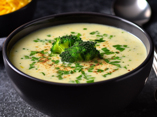 Low Carb Instant Pot Broccoli Cheese Soup Recipe