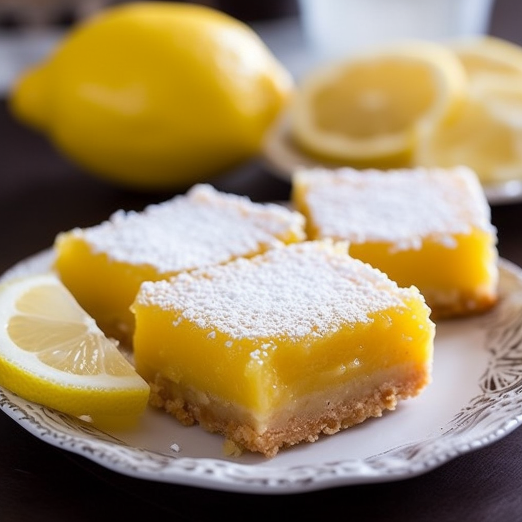 Low Carb Lemon Bars Recipe