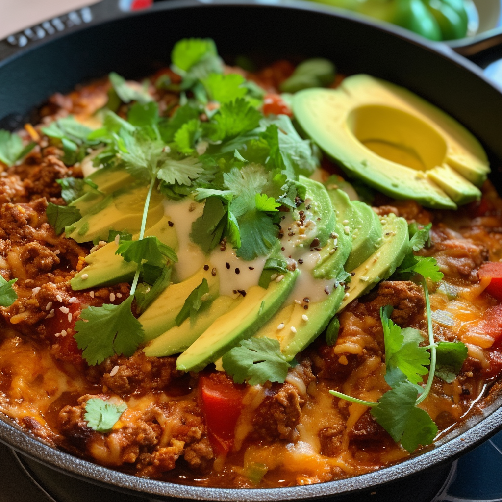 Low Carb Mexican Casserole Recipe
