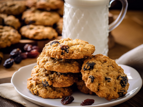 Low Carb Oatmeal Raisin Cookies Recipe