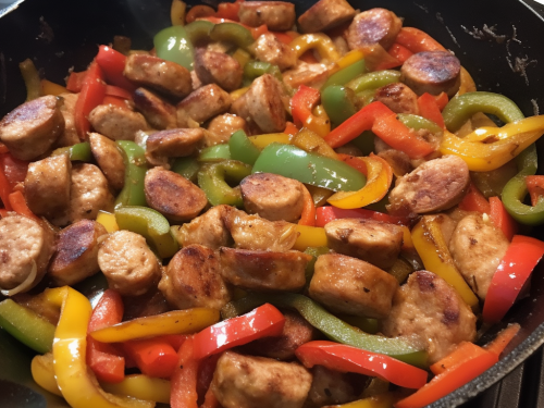 Low Carb Sausage and Peppers Recipe