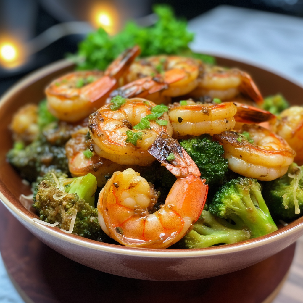 Low Carb Shrimp and Broccoli Recipe