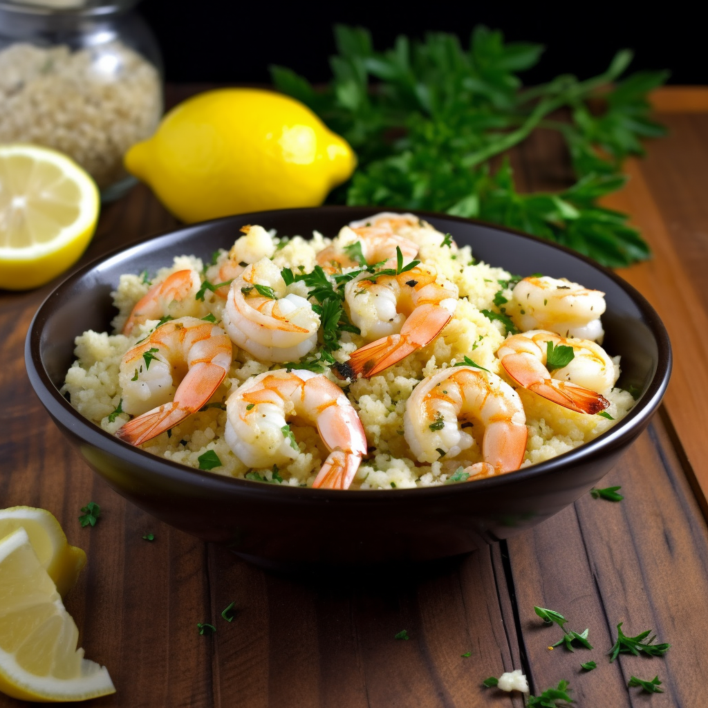 Low Carb Shrimp and Cauliflower Rice Recipe