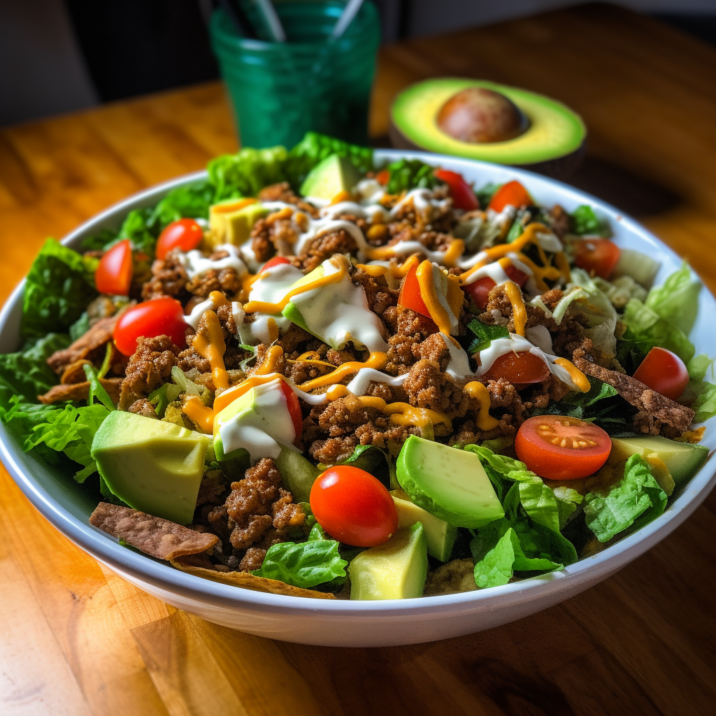 Low Carb Taco Salad Recipe